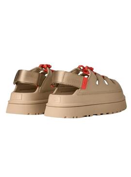 Sandali UGG GoldenGlow Toggle tostati per donna.