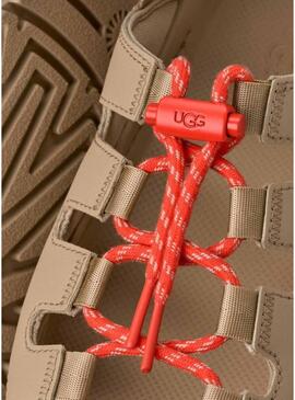 Sandali UGG GoldenGlow Toggle tostati per donna.