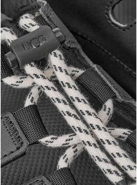 Sandali UGG GoldenGlow Toggle neri da donna.