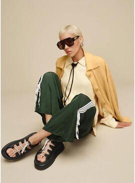 Sandali UGG GoldenGlow Toggle neri da donna.