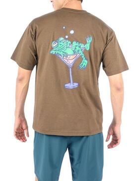 Maglietta Vans Bar Hopper marrone per uomo