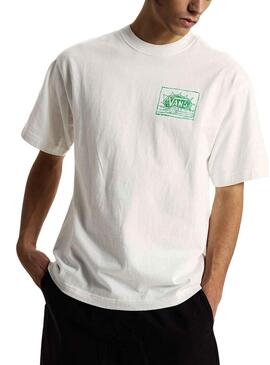 Maglietta Vans Bright Day bianca per uomo