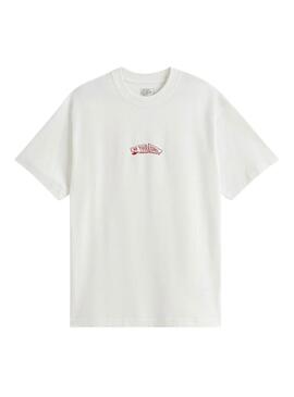 Maglietta Vans Buckled bianca per uomo