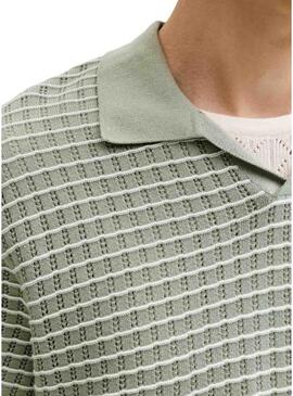 Maglia Jack and Jones Nantucket verde per uomo