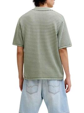 Maglia Jack and Jones Nantucket verde per uomo