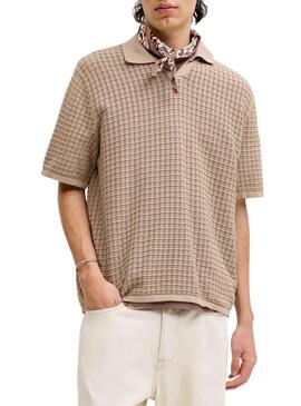 Polo Jack and Jones Nantucket beige per uomo