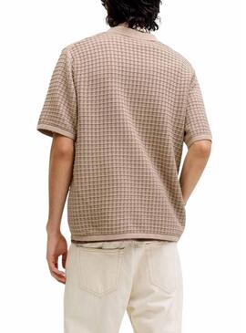 Polo Jack and Jones Nantucket beige per uomo