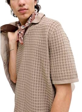 Polo Jack and Jones Nantucket beige per uomo