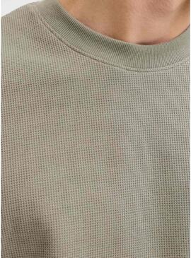 Maglietta Jack and Jones Austin verde per uomo