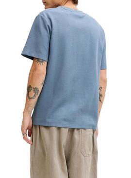 Maglietta Jack and Jones Austin blu per uomo