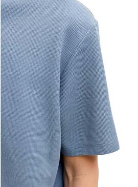 Maglietta Jack and Jones Austin blu per uomo