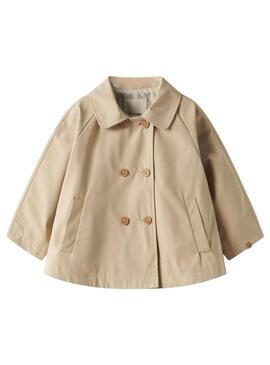 Giacca Name It Lamadelin cammello per ragazza