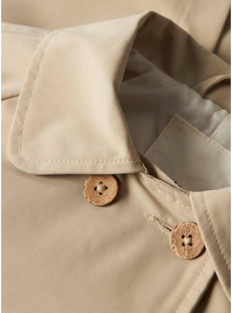 Giacca Name It Lamadelin cammello per ragazza