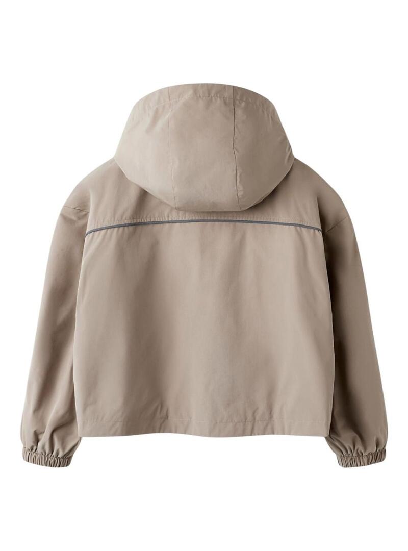 Giacca Name It Mika color cammello per ragazza