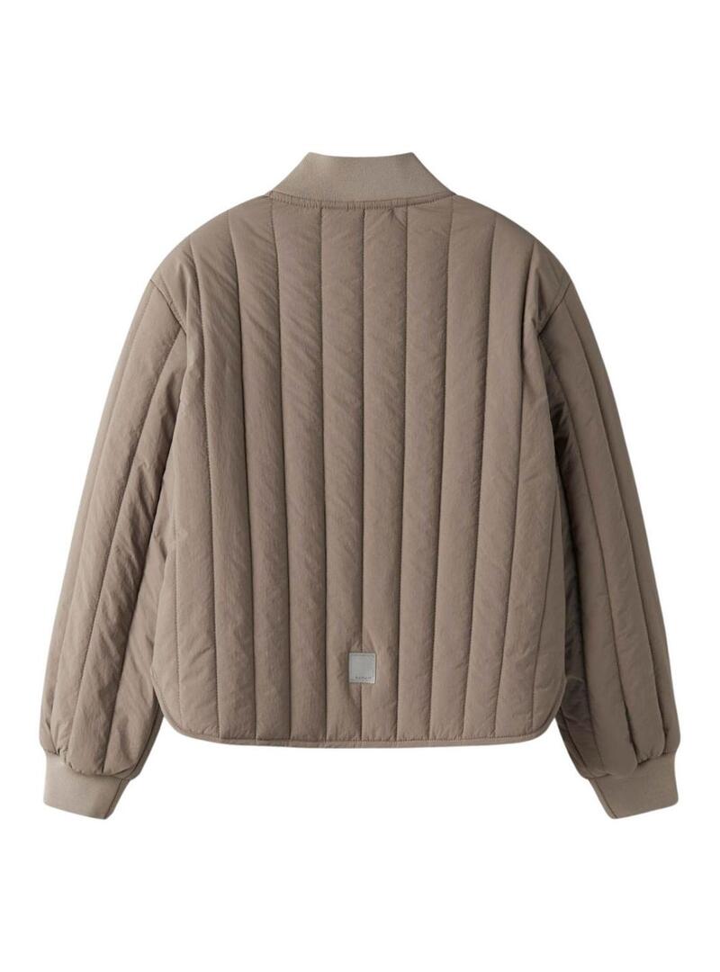 Giacca Name It Melody marrone per bambina