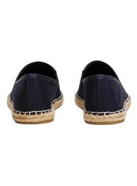 Espadrillas Tommy Hilfiger Flag Canvas blu marino per donna