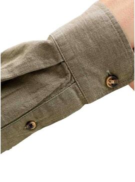 Camicia Jack and Jones Summer verde per uomo