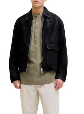 Camicia Jack and Jones Summer verde per uomo