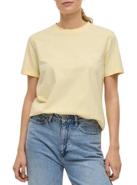 Maglietta Vila Nora gialla per donna