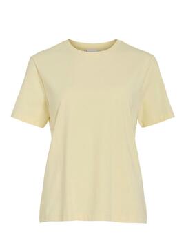 Maglietta Vila Nora gialla per donna