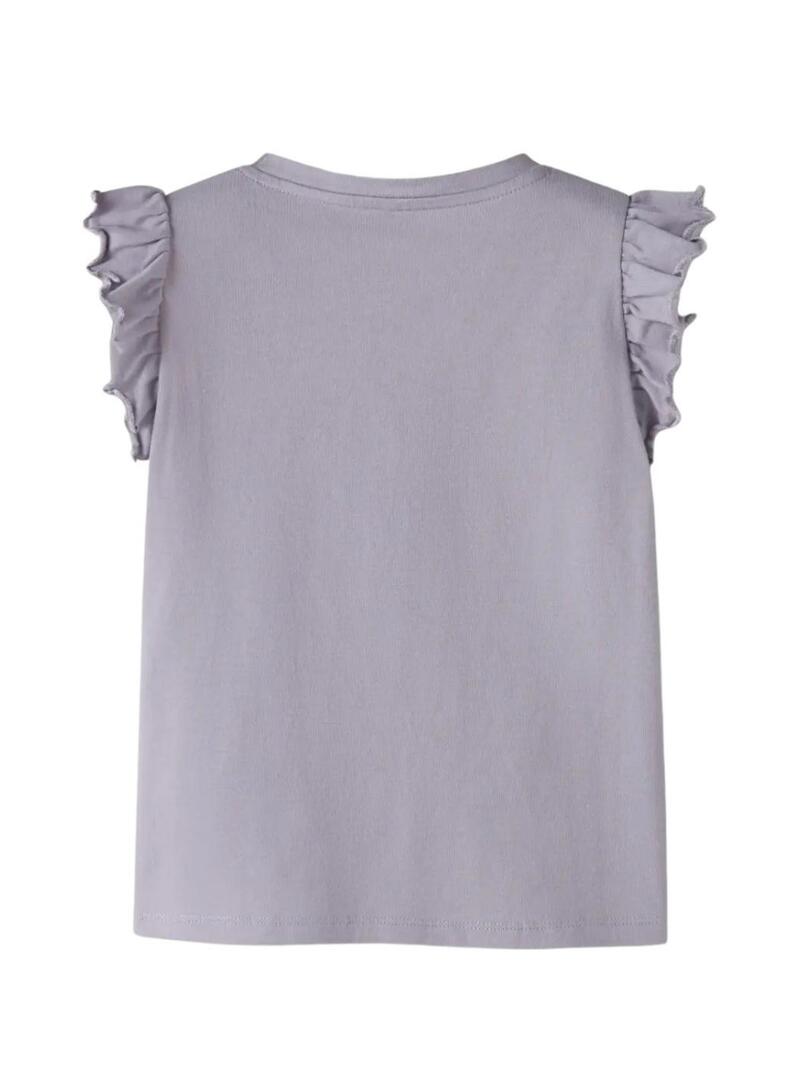 Maglietta Name It Dybba viola per bambina