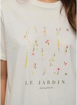 Maglietta Vila Sybil bianca per donna.