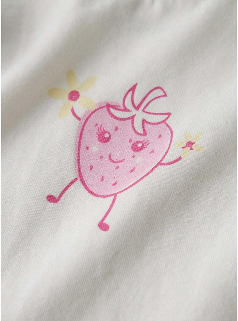 Maglietta Name It Flittaz bianca per ragazze