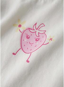 Maglietta Name It Flittaz bianca per ragazze