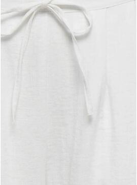 Pantaloni Only Lita bianchi da donna