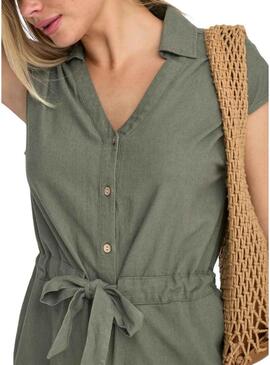 Scimmia corta Only Goa verde per donna