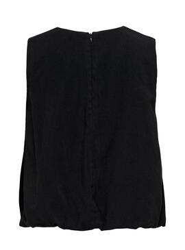 Top Only Laris palloncino nero per donna