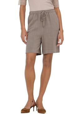 Bermudas Only Siesta beige per donna
