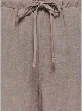 Bermudas Only Siesta beige per donna