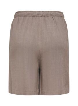 Bermudas Only Siesta beige per donna
