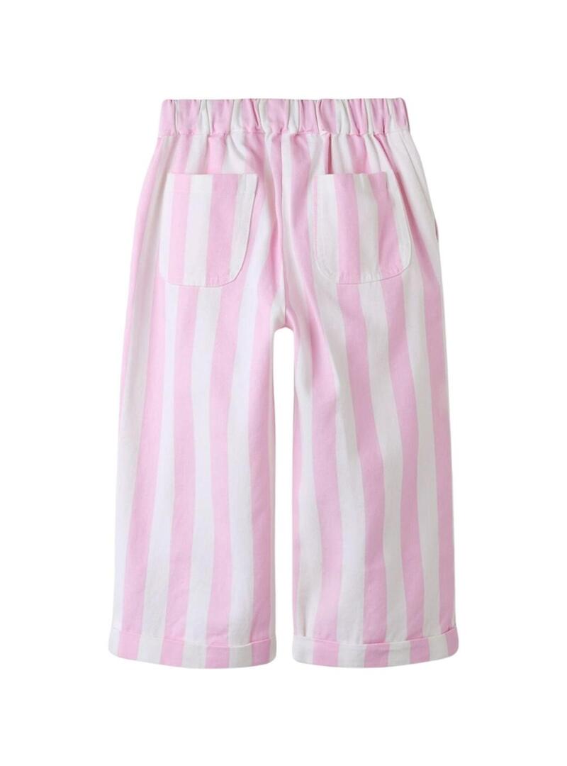 Pantaloni Name It Friba rosa per bambina