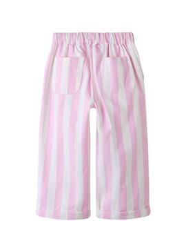 Pantaloni Name It Friba rosa per bambina