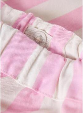 Pantaloni Name It Friba rosa per bambina