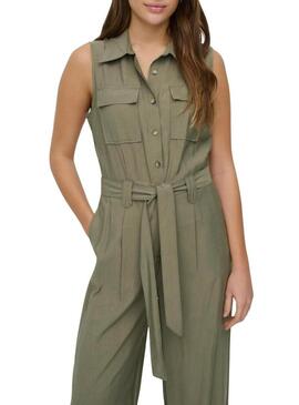 Jumpsuit OnlyTila verde per donna