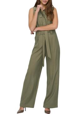 Jumpsuit OnlyTila verde per donna