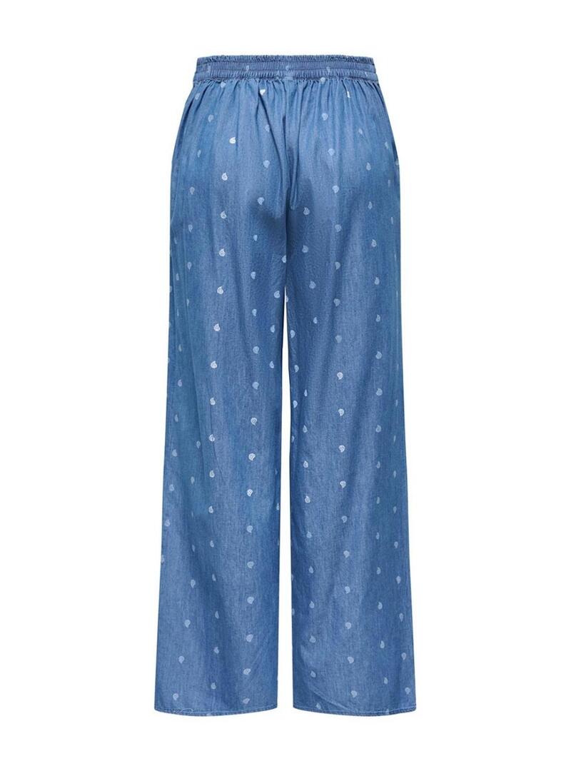 Pantaloni Only Nova blu per donna
