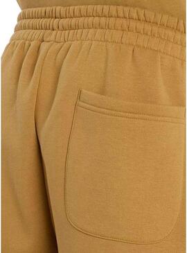 Bermuda New Balance giallo senape per uomo