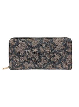 Portafoglio Tous Kaos Icon nero per donna