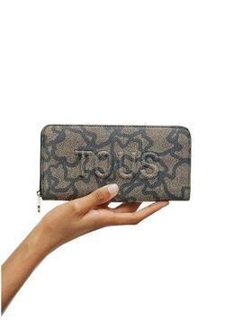 Portafoglio Tous Kaos Icon nero per donna