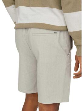 Bermudas Only and Sons Linus beige per uomo