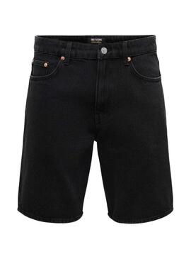 Bermudas Only and Sons Sedge nero per uomo