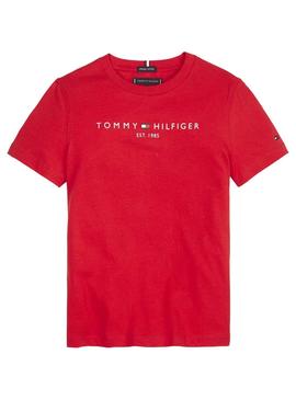 T-Shirt Tommy Hilfiger Essential Yellow Bambinos