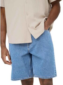 Bermuda in denim medio Only and Sons Sedge per uomo
