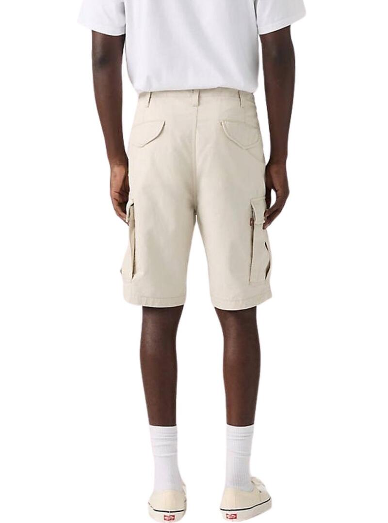 Bermuda Levis Carrier Cargo beige per uomo