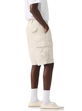 Bermuda Levis Carrier Cargo beige per uomo