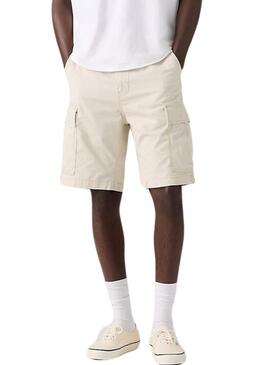 Bermuda Levis Carrier Cargo beige per uomo
